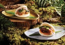 Into the Wild at Chotto Matte Delights include the bao shiitake tempura and bao pato crujente. Photos courtesy of Chotto Matte
