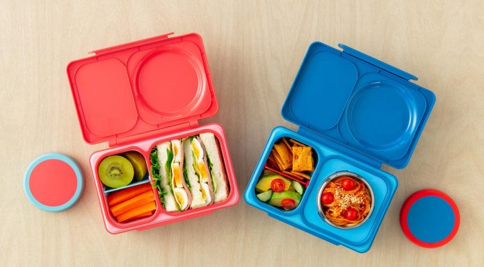 The Edit: Lunch Break OmieBox Up bento box. Photo courtesy of Omie